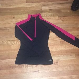 Very sliming adidas quarter zip